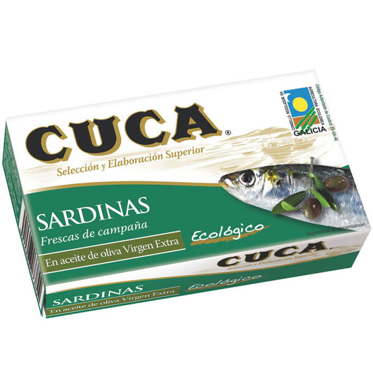 Cuca Sardines in Organic Olive Oil | Harris Farm Online