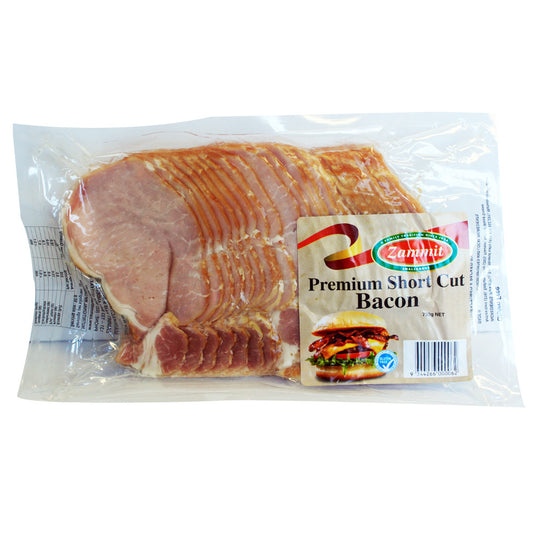 Bacon Short Cut 750g Zammit , Frdg4-Deli - HFM, Harris Farm Markets
 - 1