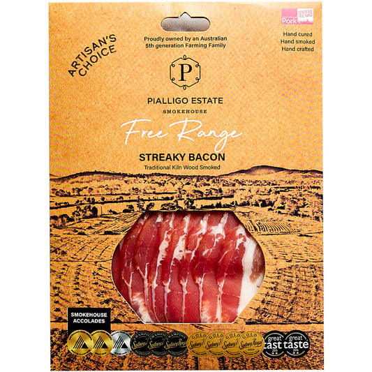 Pialligo Smoked Streaky Bacon | Harris Farm Online