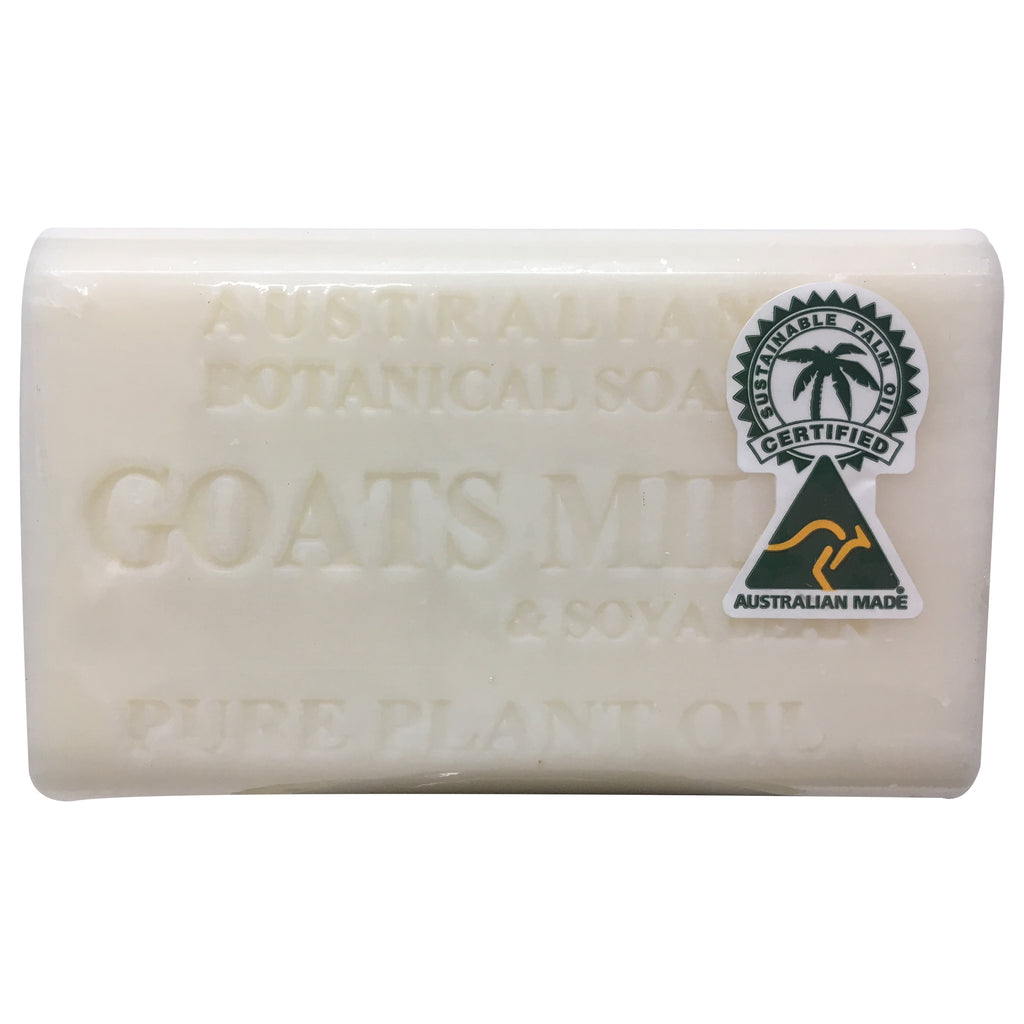 AUSTRALIAN BOTANICAL SOAP Goats Milk & Soya Bean Pure Plant Oil