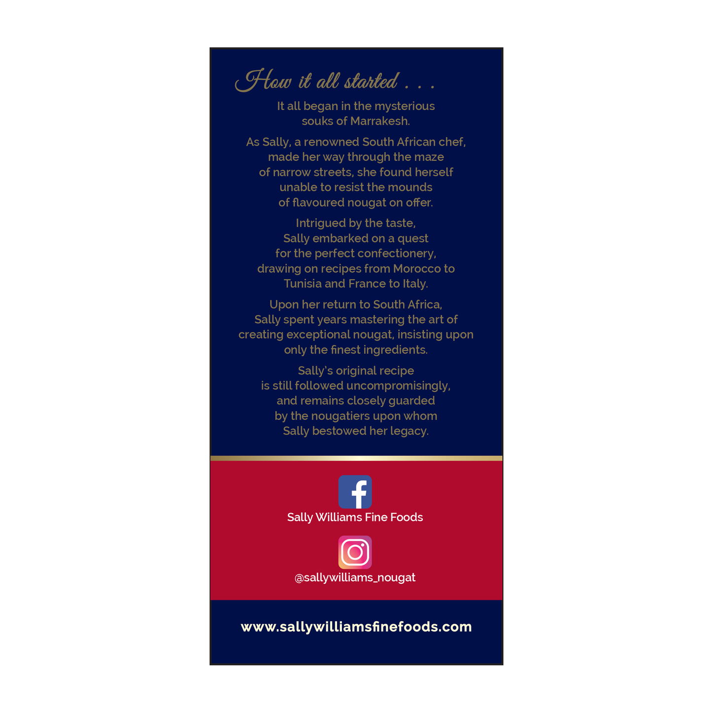 Sally Williams Almond Nougat | Harris Farm Online