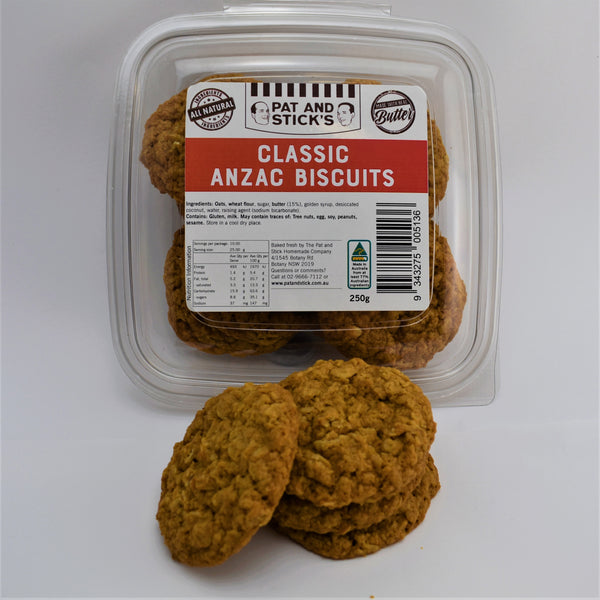 Pat & Stick's - Classic Anzac Biscuits | Harris Farm Online