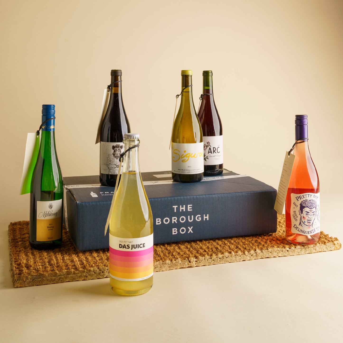 The Borough Box Mixed Natural Wine Selection 6 x 750ml