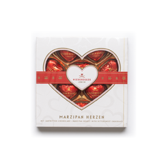 Niederegger Marz Hearts Dark Chocolate Gift Box  | Harris Farm Online