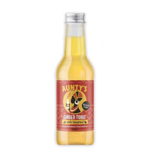 Aunty's Ginger Tonic with Tamarind 330mL | Harris Farm Online