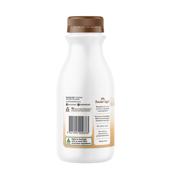 Babushka's Probiotic Kefir Natural Yoghurt Coconut 500g
