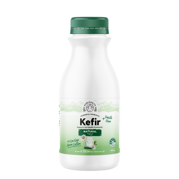 Babushka's Probiotic Kefir Natural Yoghurt 500g