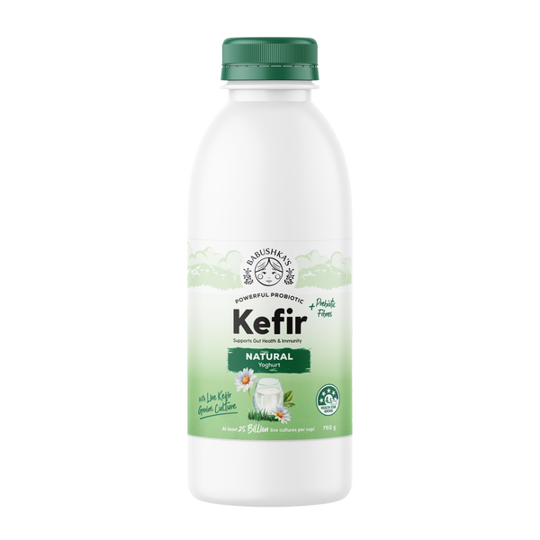 Babushka's Probiotic Kefir Natural Yoghurt 750g