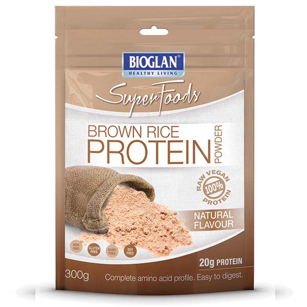 Bio Glan Super Foods Brown Rice Protein Powder 300g , Grocery-Condiments - HFM, Harris Farm Markets
