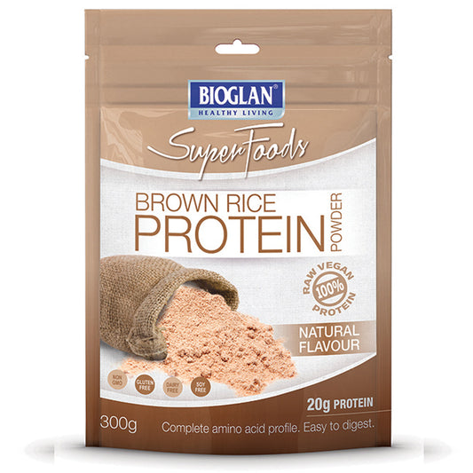 Bio Glan Super Foods Brown Rice Protein Powder 300g , Grocery-Condiments - HFM, Harris Farm Markets
