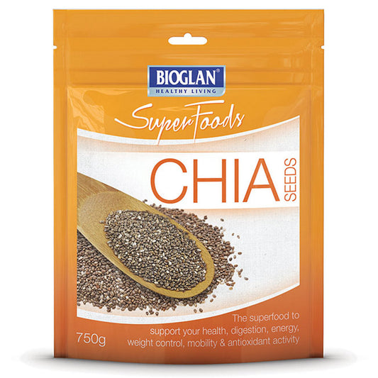 Bio Glan Super Foods Chia Seeds 750g , Grocery-Asian - HFM, Harris Farm Markets
