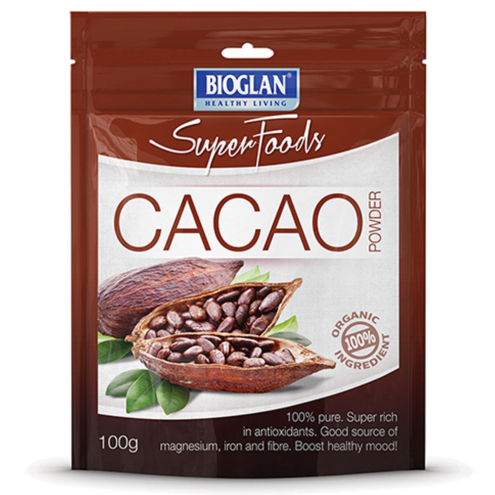 Bio Glan Super Foods Cacao Powder 100g , Grocery-Cooking - HFM, Harris Farm Markets
