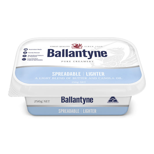 Ballantyne Butter - Spreadable Lighter Traditional | Harris Farm Online