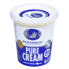 Barambah Organics Pure Cream 200ml , Frdg2-Dairy - HFM, Harris Farm Markets

