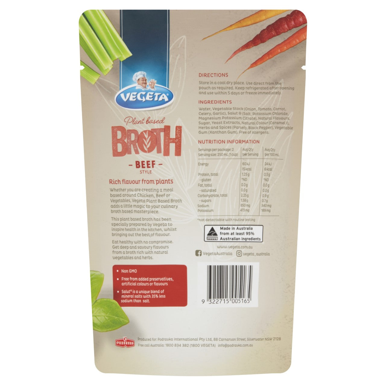 Vegeta - Beef Broth - Plant Based | Harris Farm Online