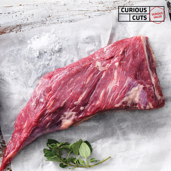 Beef Tri Tip (650g - 750g) - Curious Cuts , Frdg5-Meat - HFM, Harris Farm Markets
