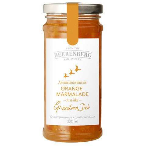 Beerenberg Orange Marmalade 300g , Grocery-Condiments - HFM, Harris Farm Markets

