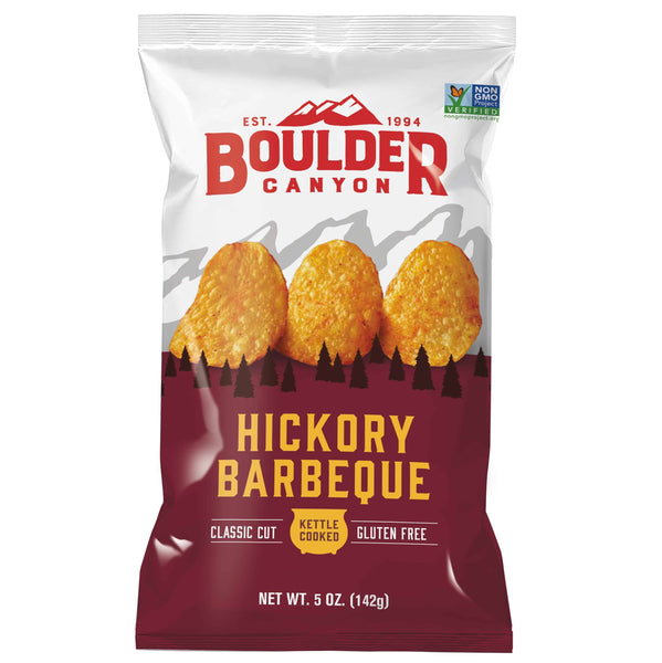 Boulder Canyon - Kettle Potato Chips - Hickory Barbeque | Harris Farm Online