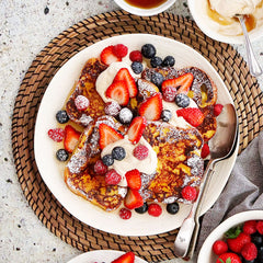 Brioche French Toast - with Cinnamon Yoghurt and Mixed Berries | Harris Farm Online