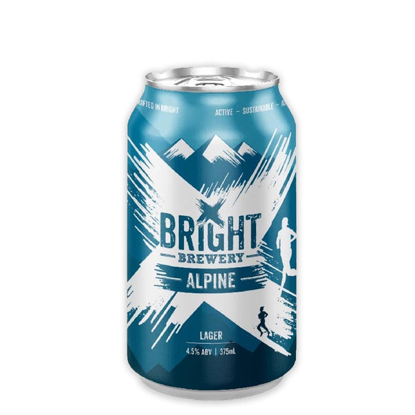 Bright Brewery Alpine Lager Case 24 x 355ml