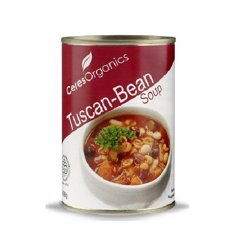 Organic Tuscan Bean Soup 400g Ceres , Grocery-Can Veg - HFM, Harris Farm Markets
