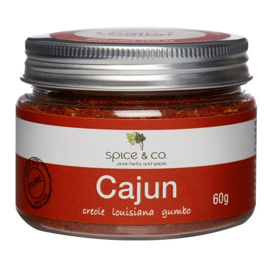 Spice & Co Cajun Spice Jar 120g , Grocery-Spices - HFM, Harris Farm Markets
