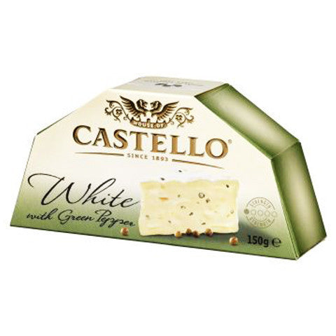 White Mould Castello White Peppercorn 150g , Frdg1-Cheese - HFM, Harris Farm Markets

