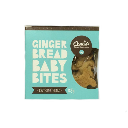 Charlies Gingerbread Baby Bites 125g , Grocery-Biscuits - HFM, Harris Farm Markets
