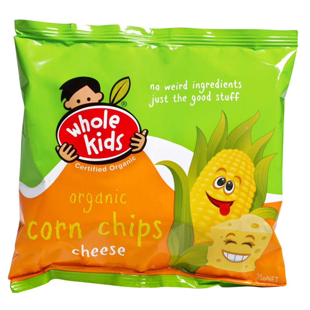 Whole Kids Organic Cheese Corn Chips 35g , Grocery-Confection - HFM, Harris Farm Markets
