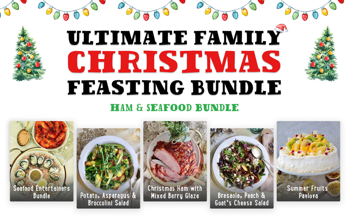 Ultimate Family Christmas Ham and Seafood Bundle
