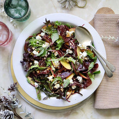 Bresaola Salad - with Peach and Goats Cheese | Harris Farm Online
