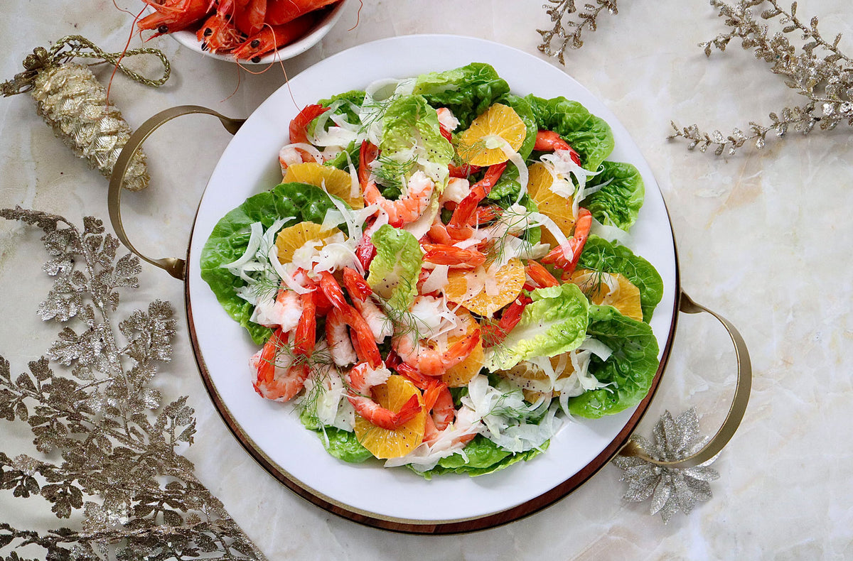 Prawn Orange Fennel Salad - with Lemon Myrtle Dressing | Harris Farm Online