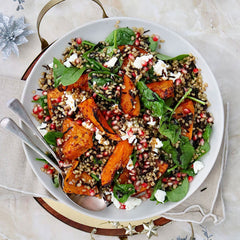 Roasted Pumpkin and Pomegranate Salad - with Wild Rice and Farro | Harris Farm Online