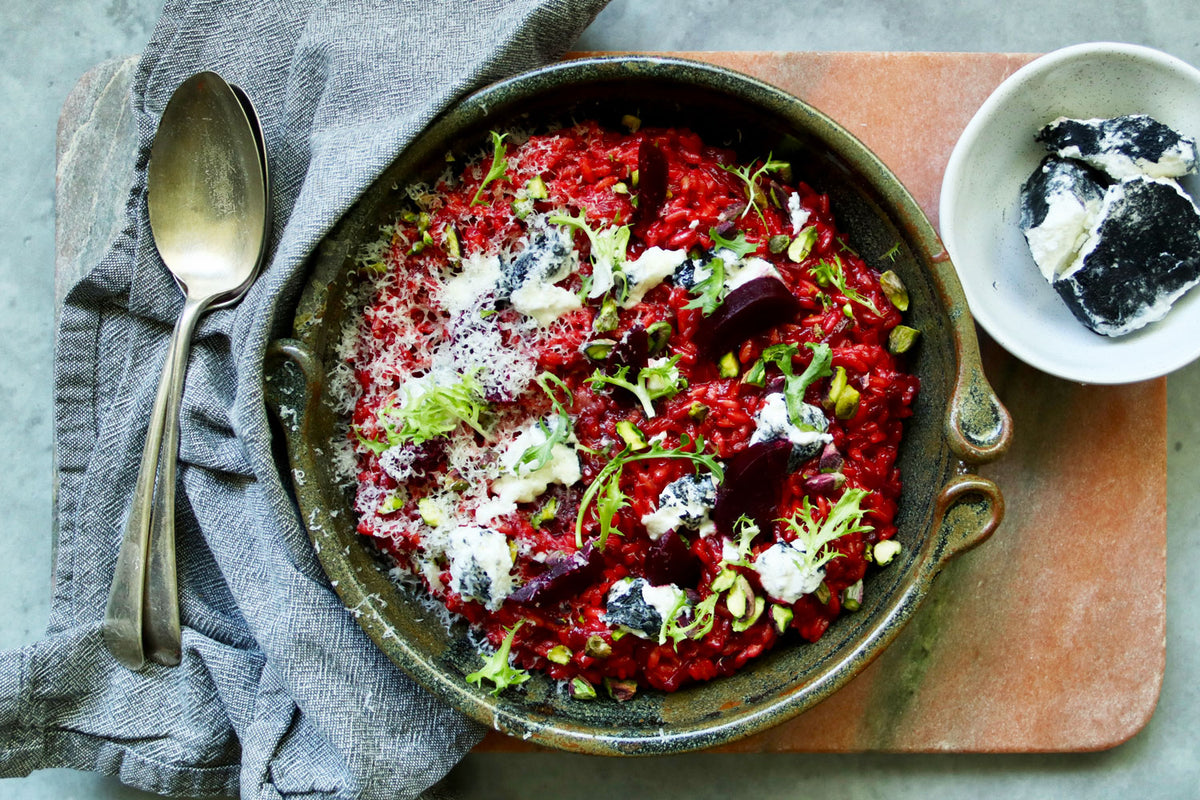 Beetroot and Goats Cheese Risotto | Harris Farm Online