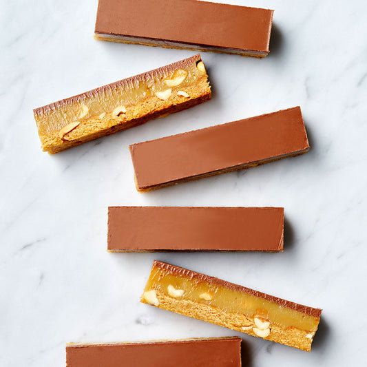 Peanut Caramel Slice
