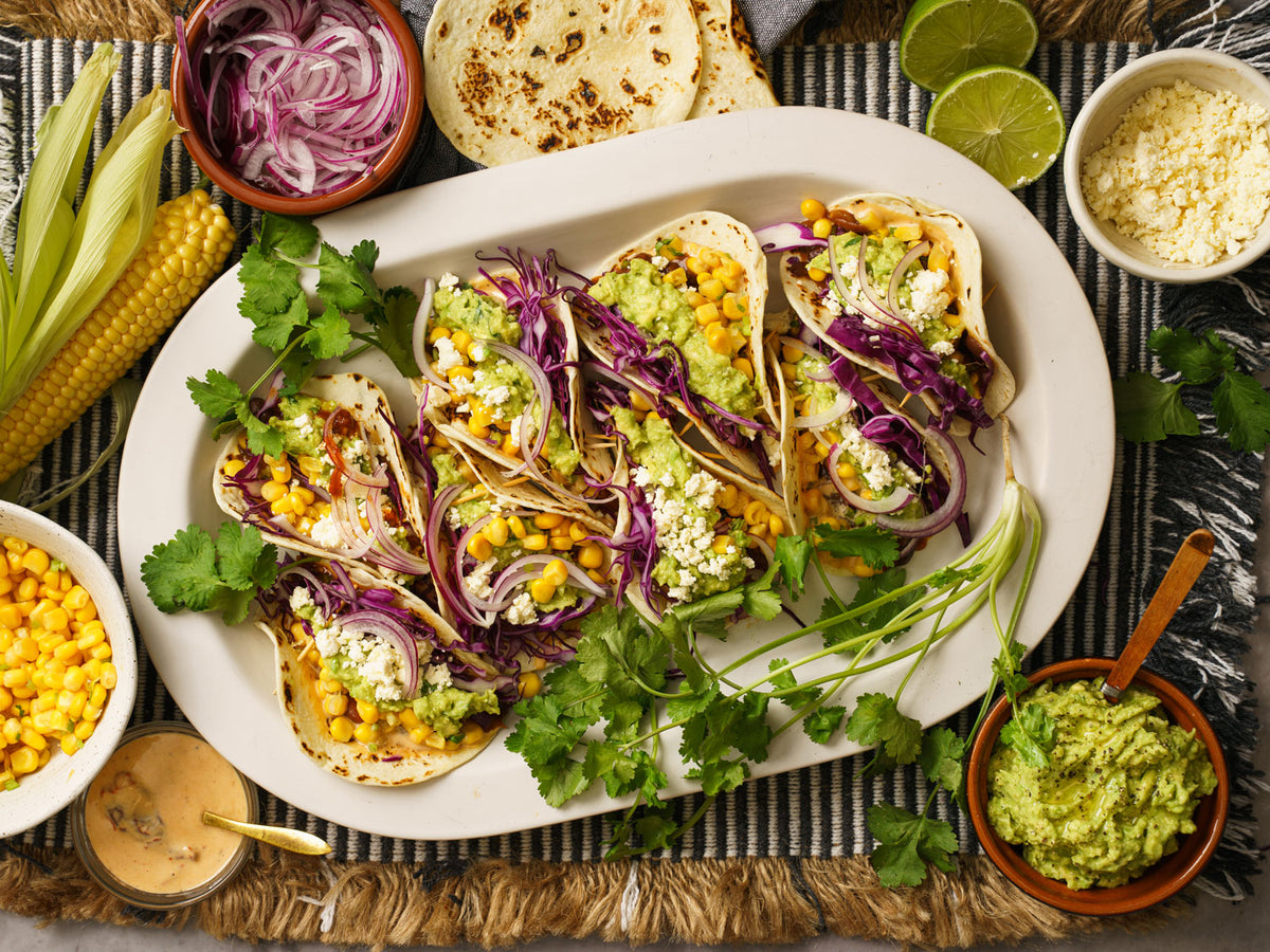 Vegetarian Rainbow Tacos | Harris Farm Online
