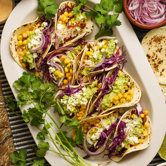 Vegetarian Rainbow Tacos | Harris Farm Online