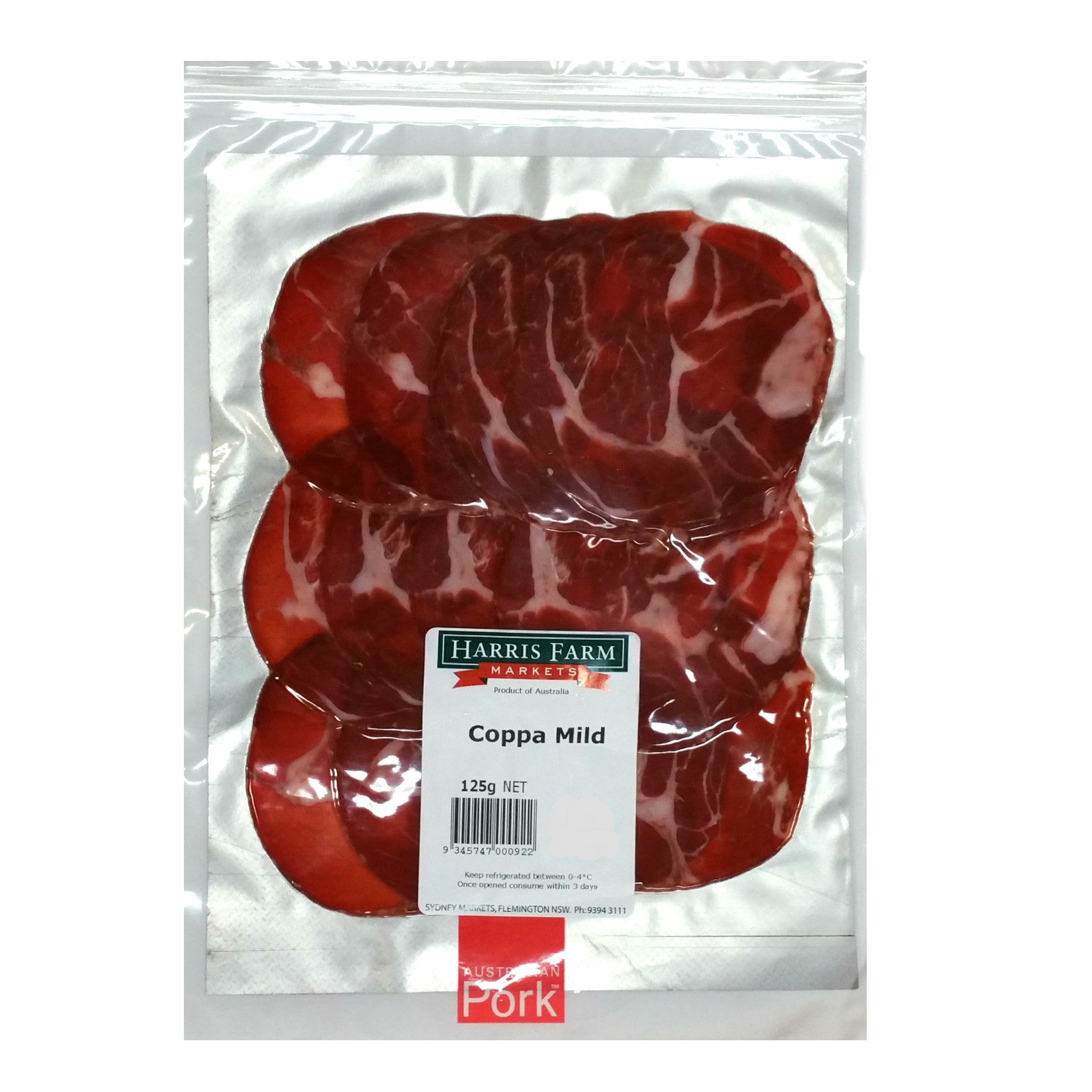 Deli Coppa Mild Harris Farm 125g , Frdg4-Deli - HFM, Harris Farm Markets
 - 1
