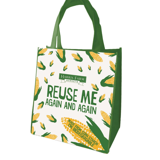 Harris Farm Reuseable Biodegradable Corn Starch Bag each