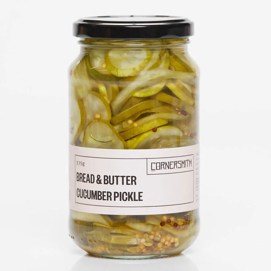 Cornersmith Bread and Butter Cucumber Pickle 375g | Harris Farm Online