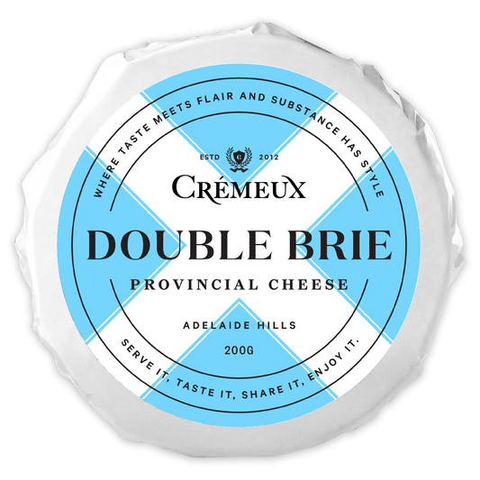 Brie - Double Cream - Prepacked Wheel (125g) Cremeux