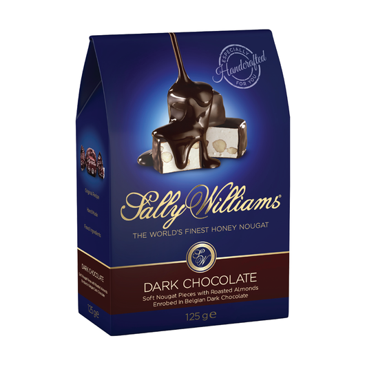 Sally Dark Choc Coated Nougat Gift Bag | Harris Farm Online