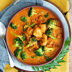 Southern Indian Chicken Curry - with Broccoli and Basmati Rice  | Harris Farm Online
