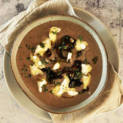 Portobello Mushroom Cauliflower and Brie Cheese Soup | Harris Farm Online
