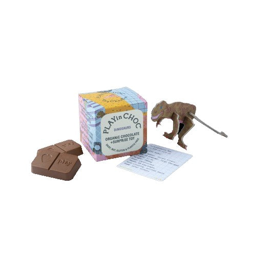 Play In Choc Organic Chocolate and Surprise Dinosaur | Harris Farm Online