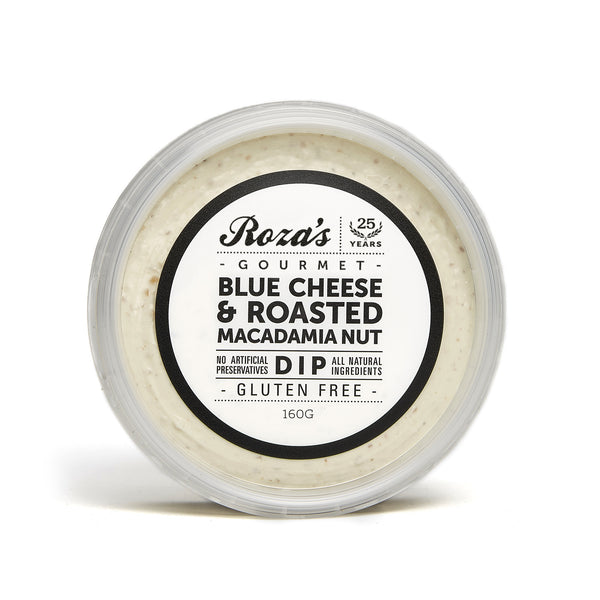 Roza's Gourmet Blue Cheese Roast Macadamia Dip 160g