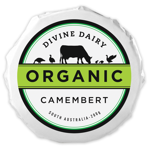 Divine Dairy Organic Camembert 200g