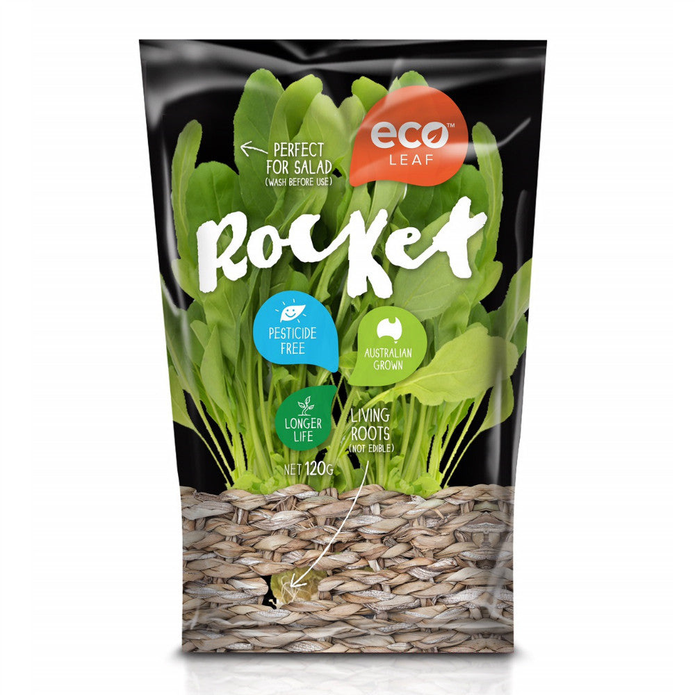 Rocket - Salad (120g) Eco Leaf , S13M-Veg - HFM, Harris Farm Markets
