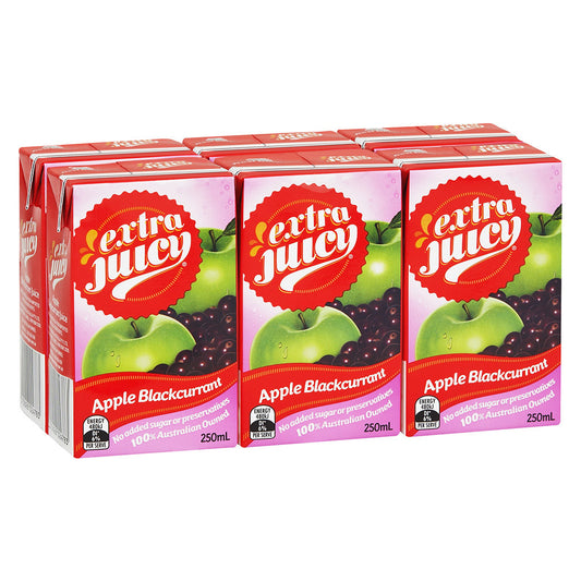 Extra Juicy Apple Blackcurrant 6 X 250ml , Grocery-Drinks - HFM, Harris Farm Markets

