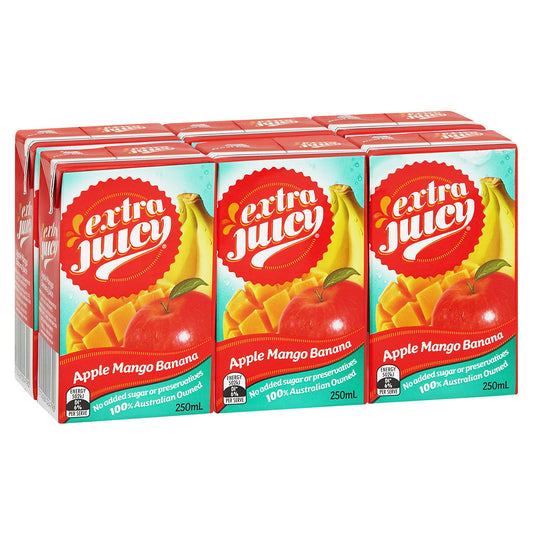 Extra Juicy Apple Mango 6 X 250ml , Grocery-Drinks - HFM, Harris Farm Markets
